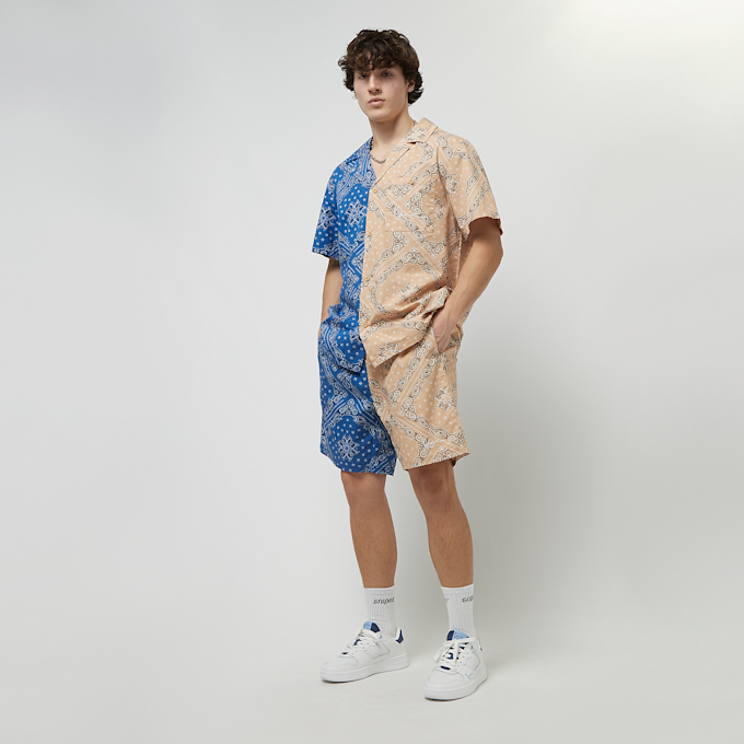 Karl Kani Chest Signature Paisley Block Resort Shirt blau 19183 4