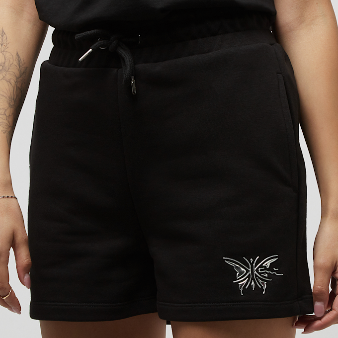 Karl Kani Woven Signature Old English Shorts noir 19188 3