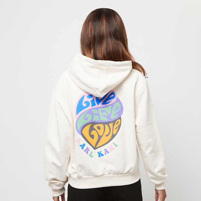 Karl Kani Chest Signature Zip Hoodie branco 19220 3