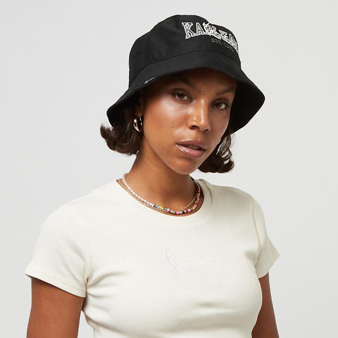 Karl Kani College Signature Bucket Hat noir 2 5