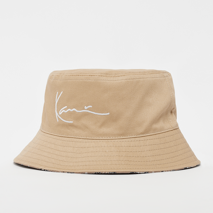Karl Kani Signature Paisley Riversible Bucket Hat beige 19234 2