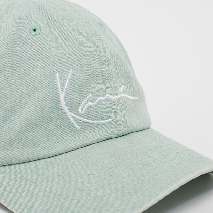 Karl Kani Signature Washed Cap grün 4 4