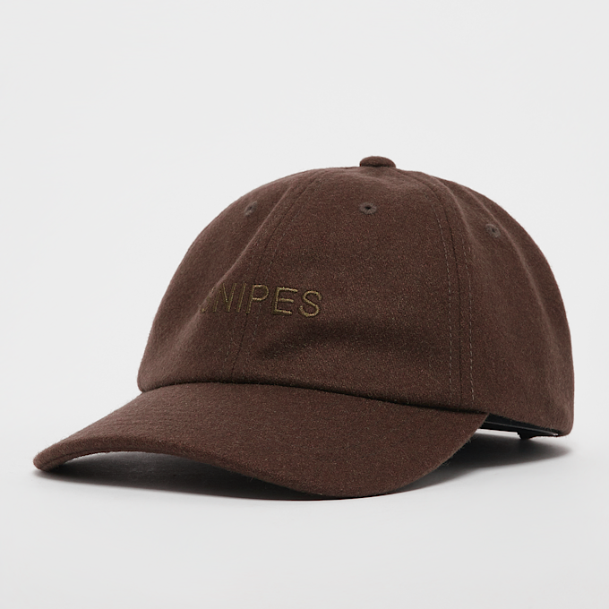 SNIPES Tonal Bold Logo Wool Baseball Cap brun 20338 1