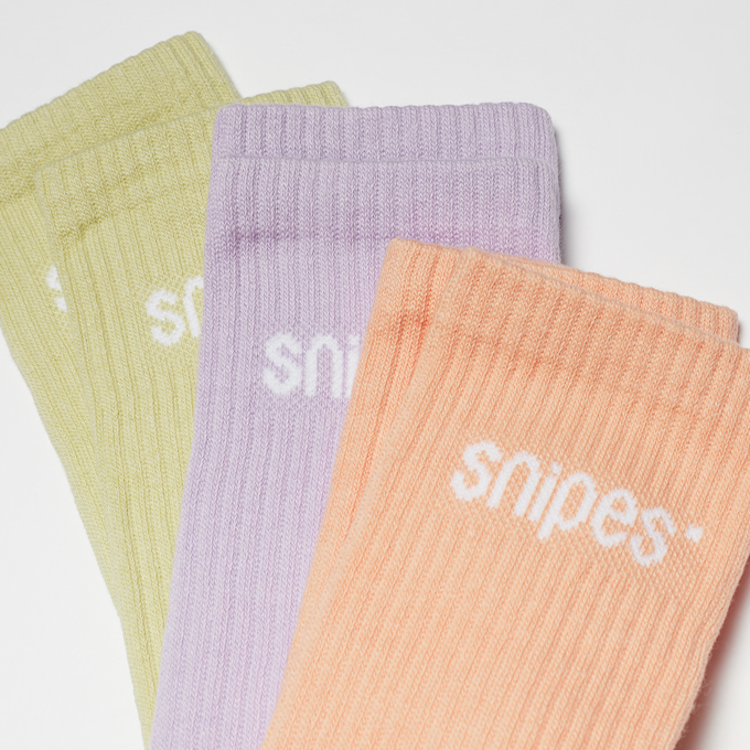 SNIPES 3 PACK - Bold Logo Essential Crew Socks višebojno 20354 2