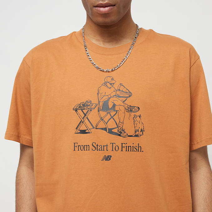 New Balance Essentials Cafe At Nb T-Shirt 2 marrone 20367 3
