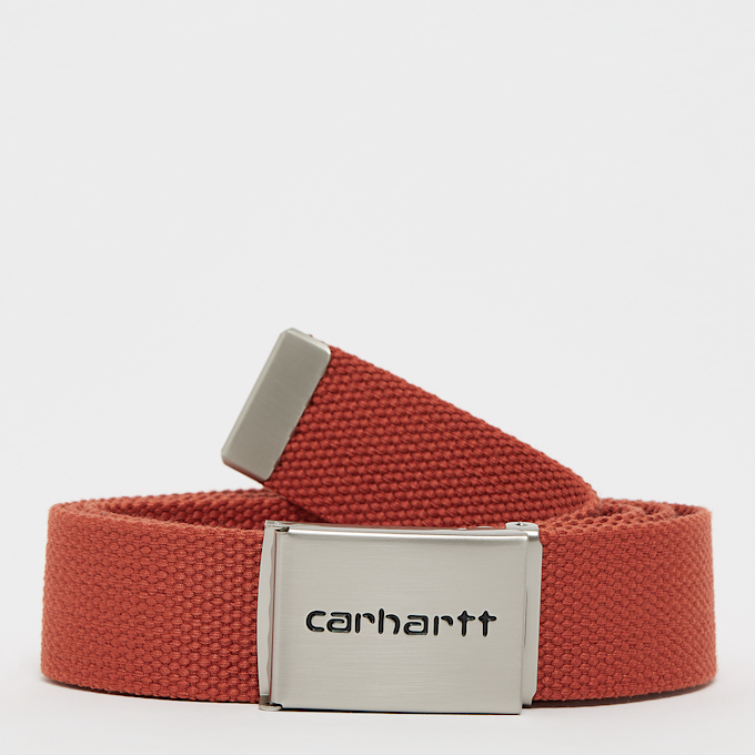 Carhartt WIP Clip Belt Chrome rojo 20647 1