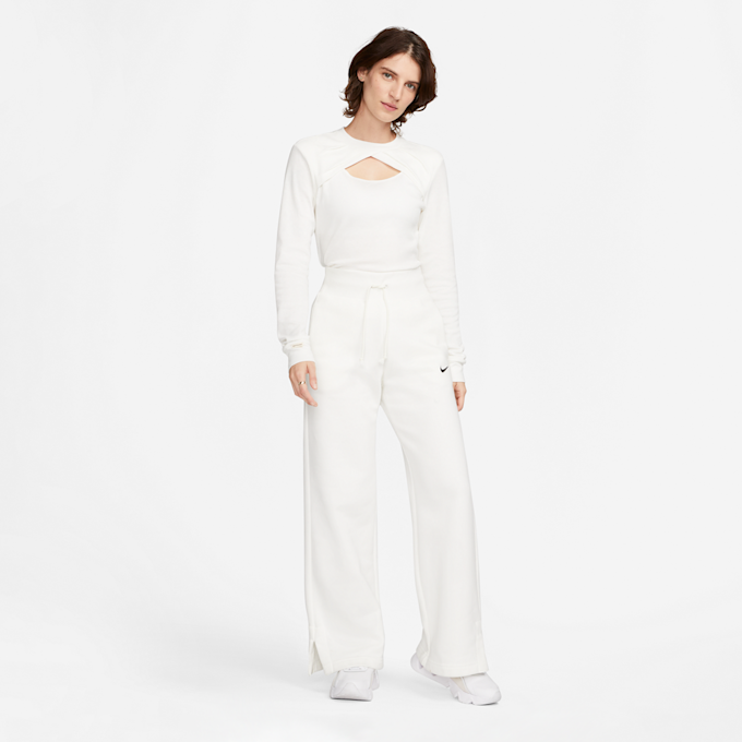 Nike Sportswear Cut Out Long-Sleeve Top weiß 20848 6
