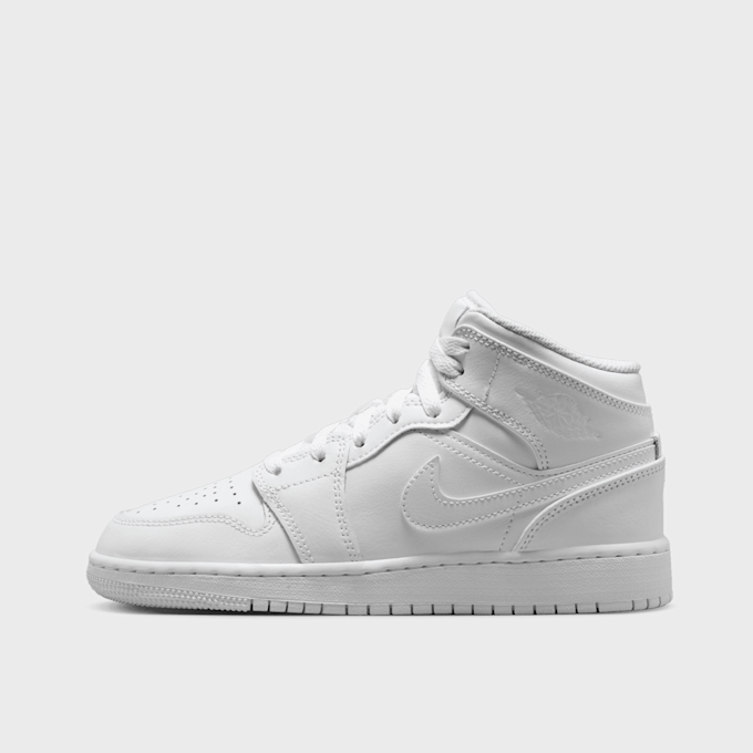 Jordan Air Jordan 1 Mid (GS) blanc 20872 1