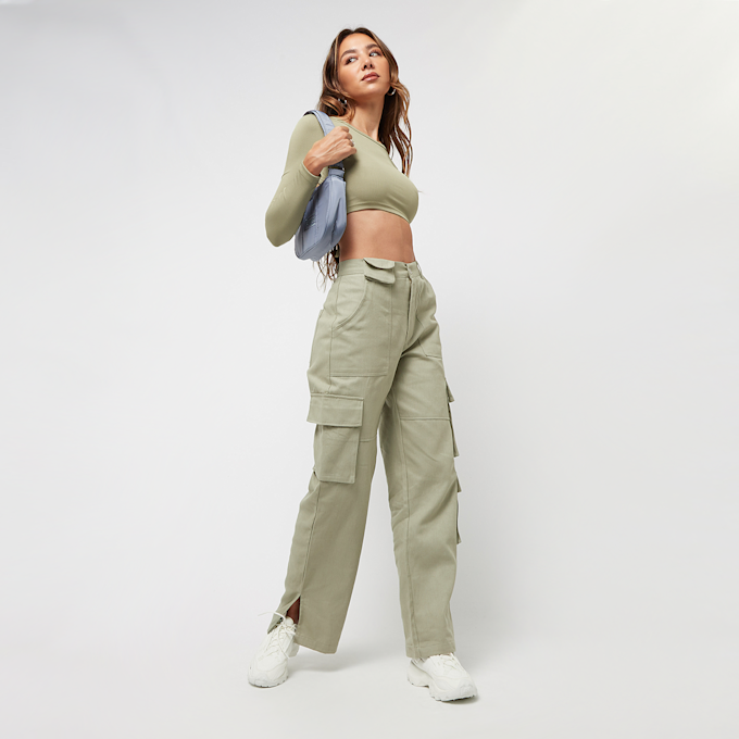 Sixth June Monochrom Crop Top vert 21450 4