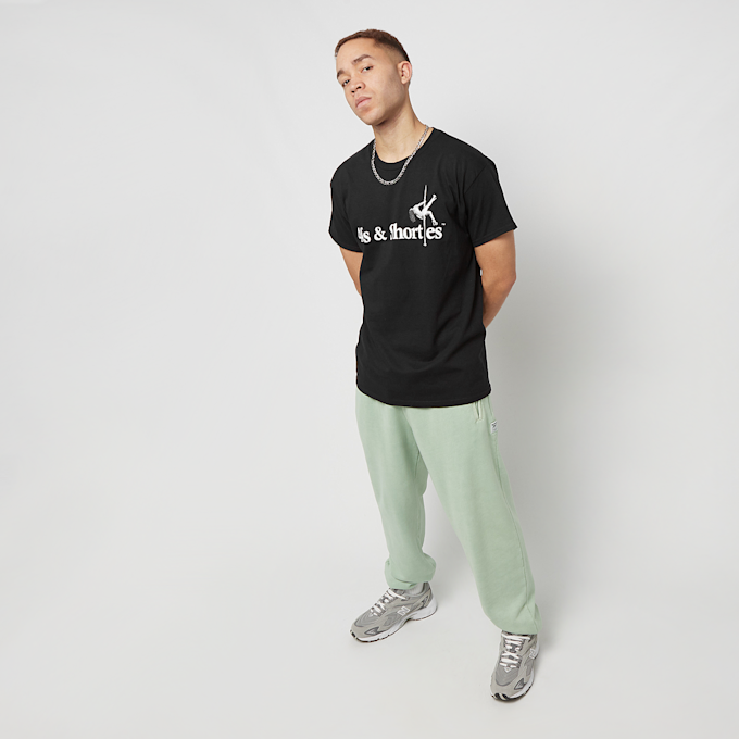 40s & Shorties Text Logo Pole Tee schwarz 21787 4