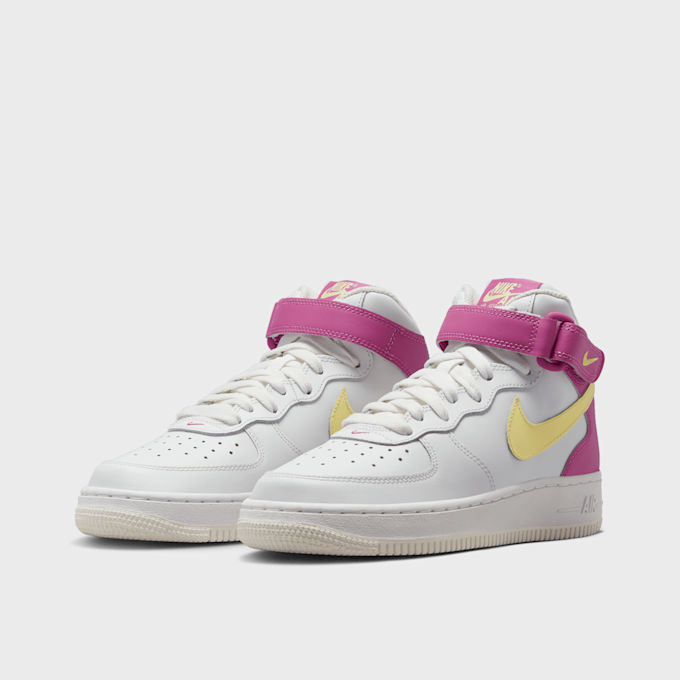 Nike Air Force 1 Mid LE (GS) blanc 21834 4