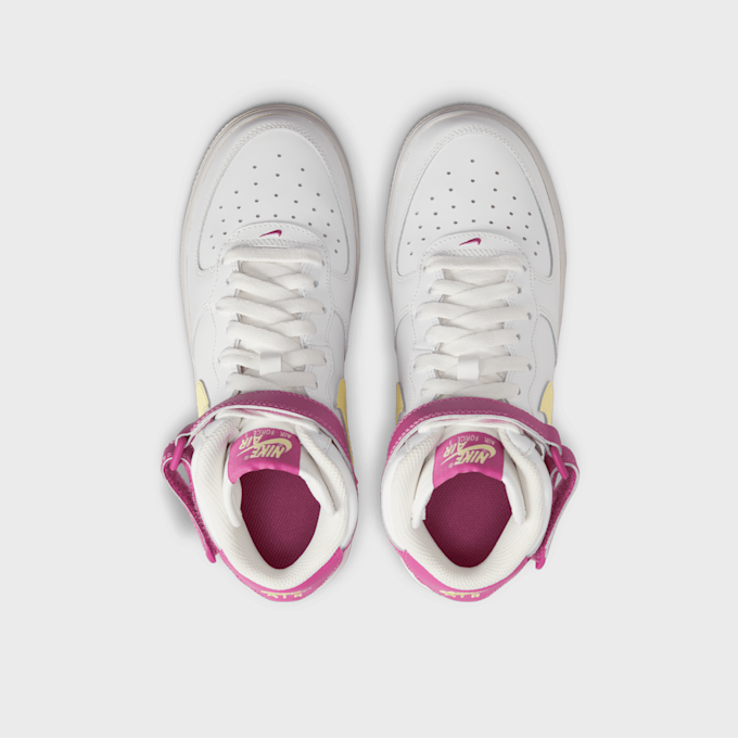 Nike Air Force 1 Mid LE (GS) blanc 21834 6