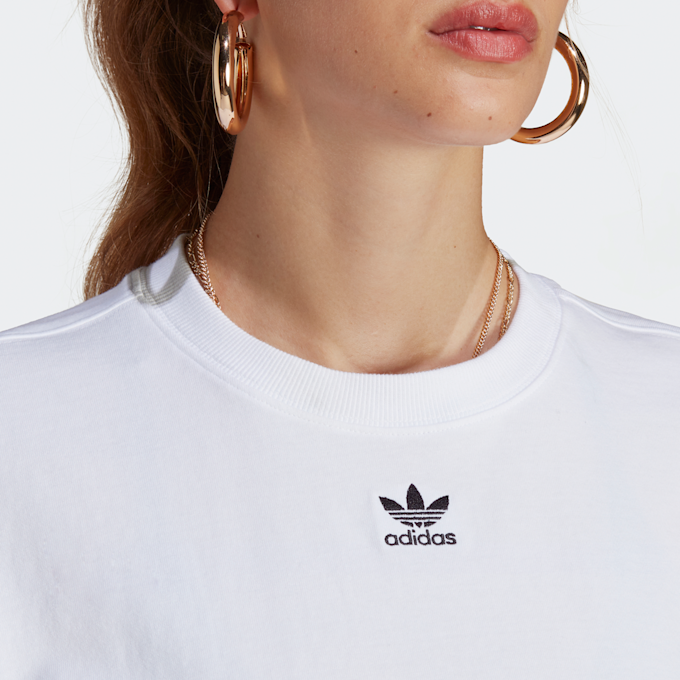 adidas Originals adicolor Oversized T-Shirt blanc 21860 3