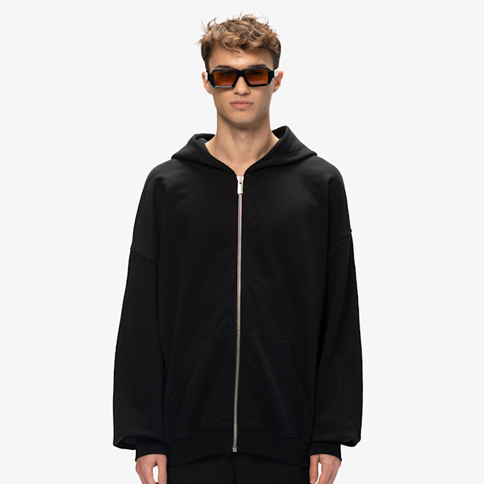 PEQUS Ilios Pin Zip Hoodie nero 21882 1