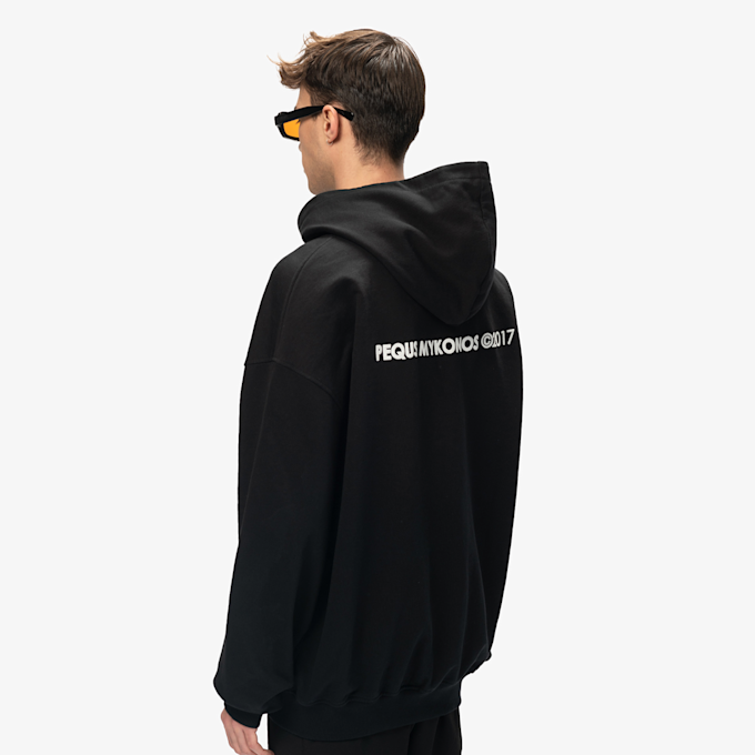 PEQUS Ilios Pin Zip Hoodie nero 21882 2