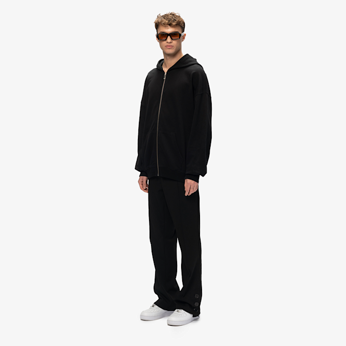 PEQUS Ilios Pin Zip Hoodie nero 21882 4