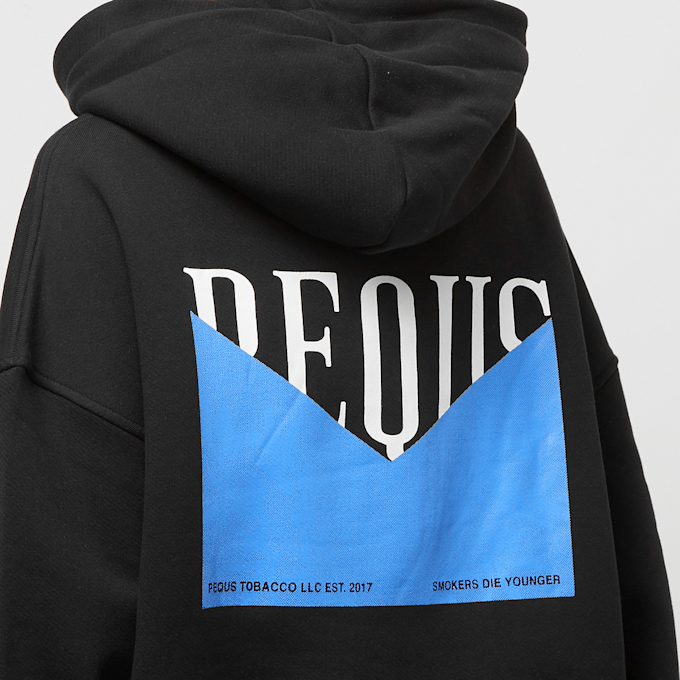 PEQUS Smokers Die Younger Hoodie czarny 22181 4