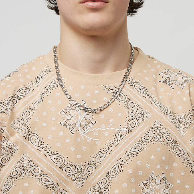 Karl Kani Small Signature Paisley Tee beż 22296 3