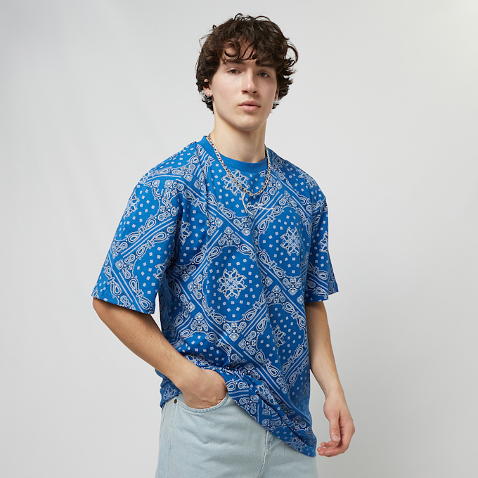 Karl Kani Small Signature Paisley Tee bleu 22297 1