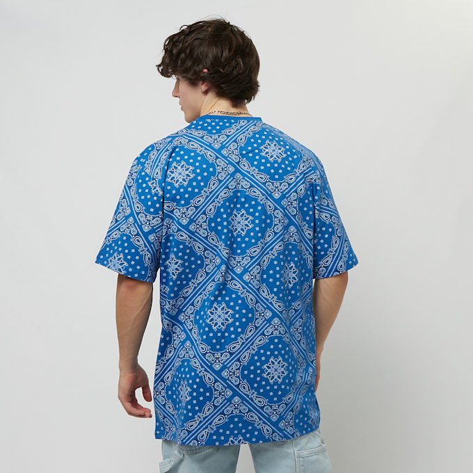 Karl Kani Small Signature Paisley Tee blau 22297 2