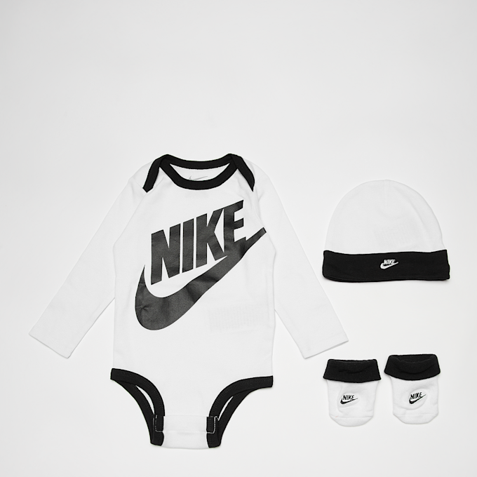 Jordan Futura Logo LS Hat/Bodysuit/Bootie (3 Pack) grün 22299 1