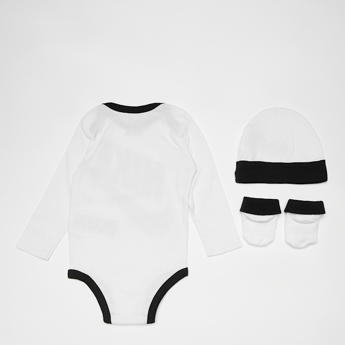 Jordan Futura Logo LS Hat/Bodysuit/Bootie (3 Pack) vert 22299 2