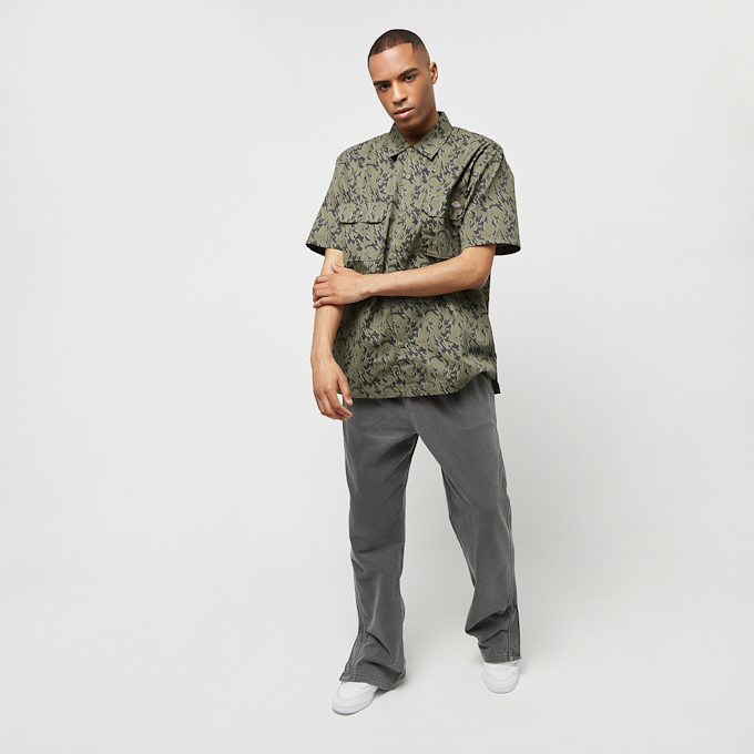 Dickies Drewsey Workshirt Short Sleeve verde 22462 4