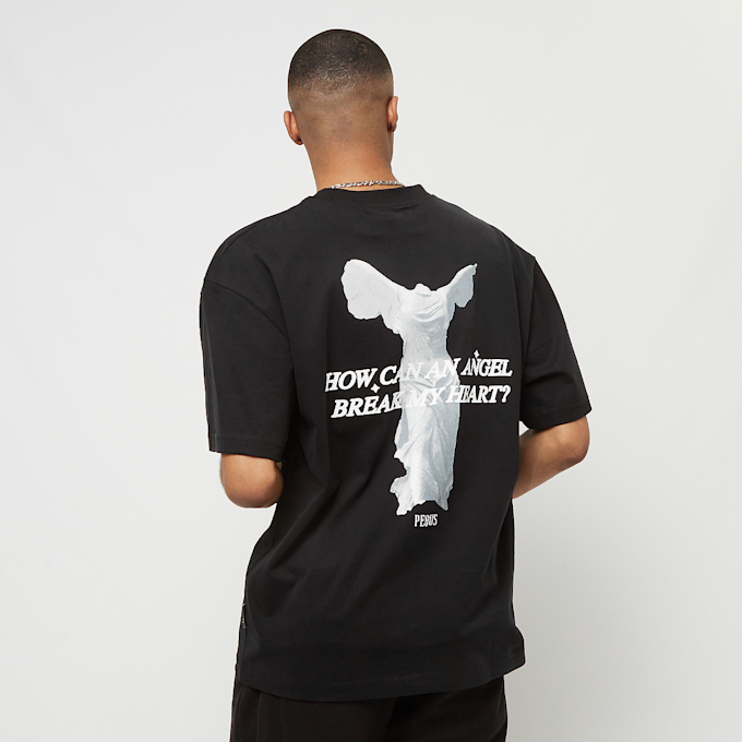 PEQUS PEQUS  How Can? T-Shirt (Backprint) nero 22670 2