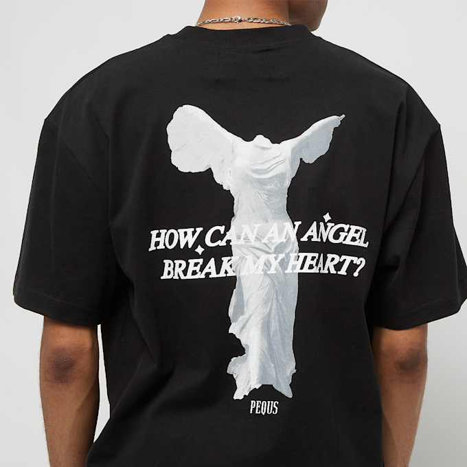 PEQUS PEQUS  How Can? T-Shirt (Backprint) nero 22670 4