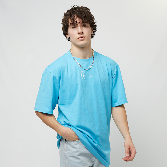 Karl Kani Small Signature Essential Tee blau 22724 1