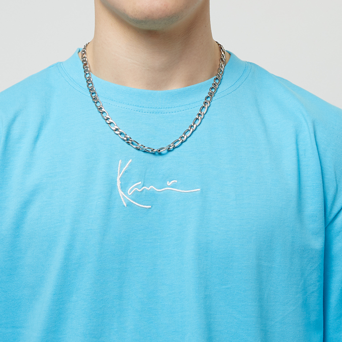 Karl Kani Small Signature Essential Tee blau 22724 3