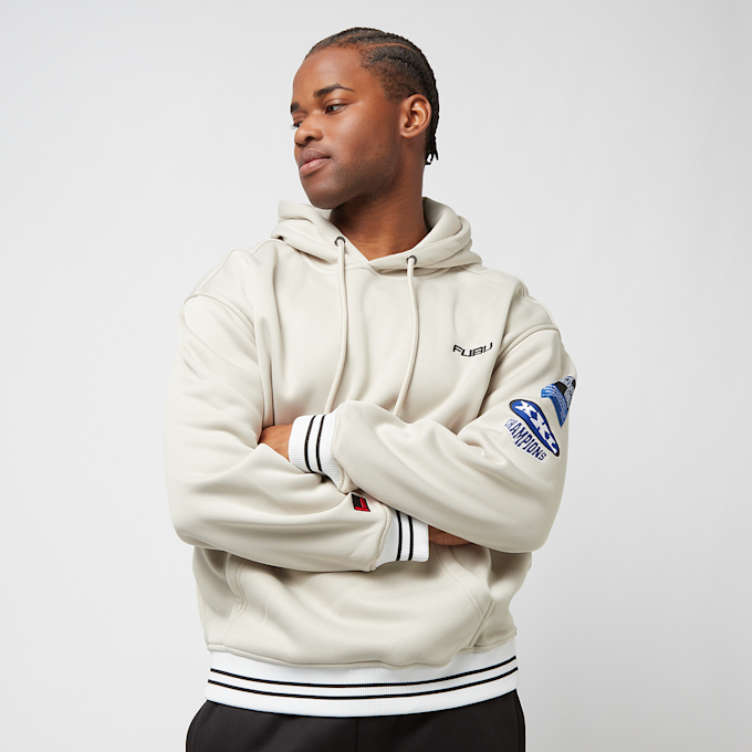 FUBU Corporate Mesh Hoodie wit 22770 2