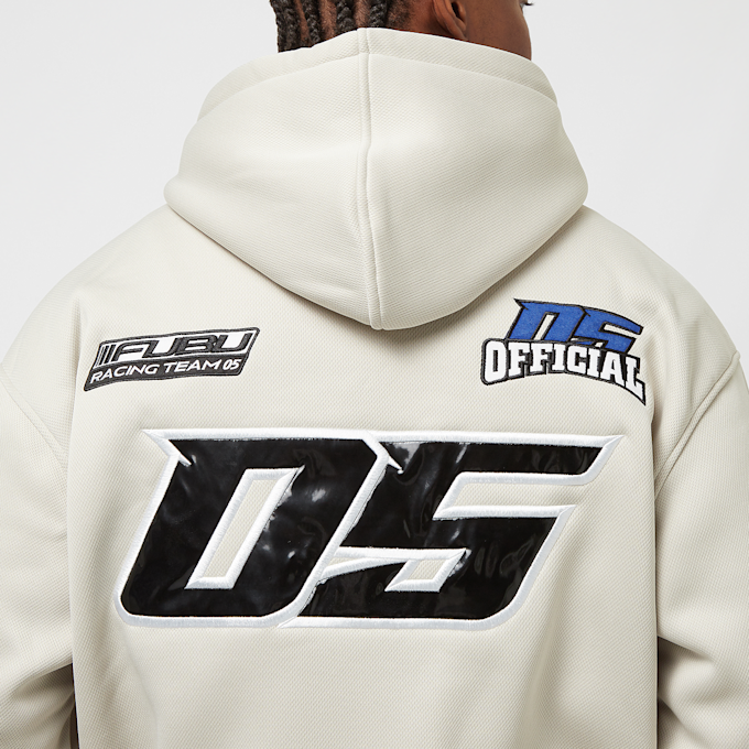 FUBU Corporate Mesh Hoodie wit 22770 6