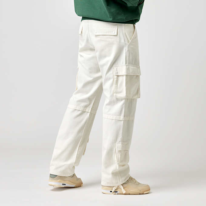 Eightyfive 85 Baggy Cargo Pants blanc 22831 2