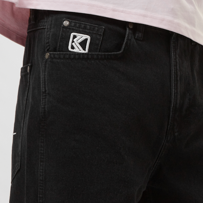Karl Kani Small Signature Baggy Five Pocket Denim zwart 22850 3