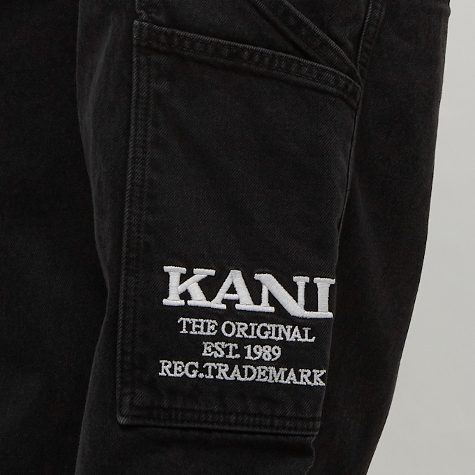 Karl Kani Retro Baggy Workwear Denim noir 22852 5