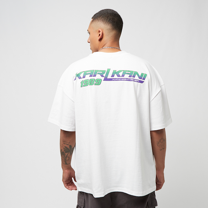 Karl Kani Small Signature Boxy Kani Night Rider Tee weiß 19773 2