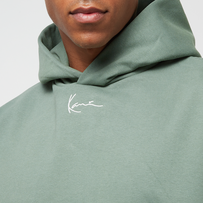 Karl Kani Small Signature Oversized Heavy Sweat Hoodie vert 19786 3