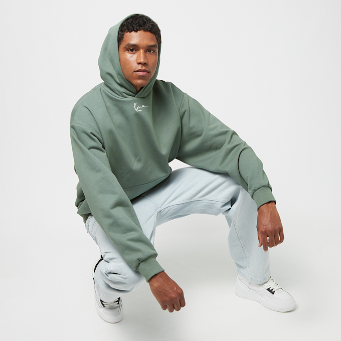 Karl Kani Small Signature Oversized Heavy Sweat Hoodie verde 19786 5