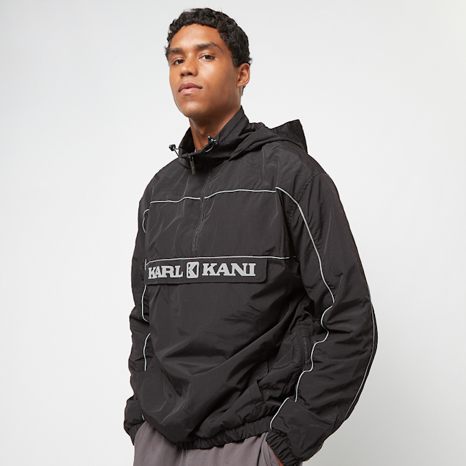 Karl Kani Retro Block Windbreaker schwarz 19827 1