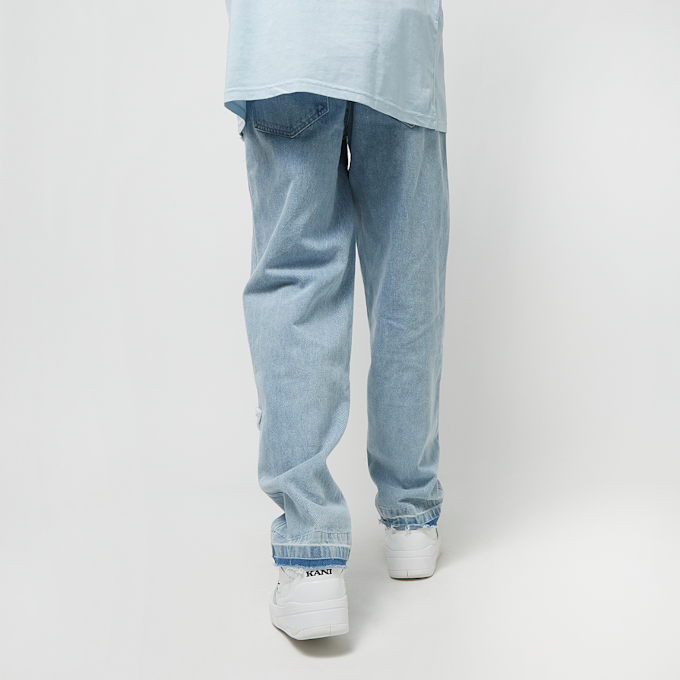Karl Kani OG Distressed Cross Baggy Five Pocket Denim blau 19835 2