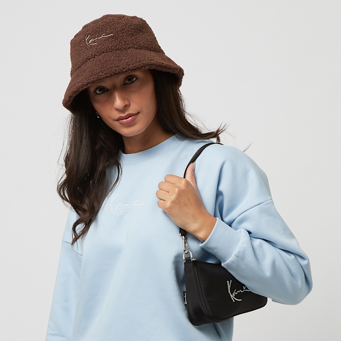 Karl Kani Signature Teddy Bucket Hat brun 19855 5