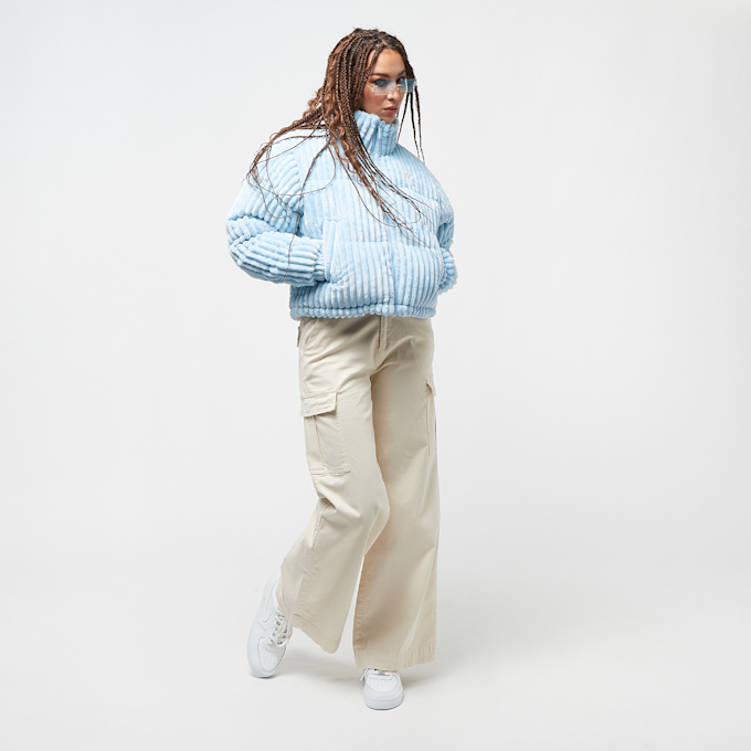 Karl Kani OG Fuzzy Corduroy Short Puffer Jacket bleu 19860 5