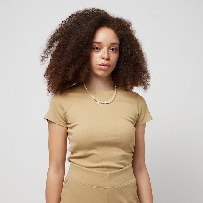 Karl Kani Small Signature Tight Rib Tee bege 19866 1