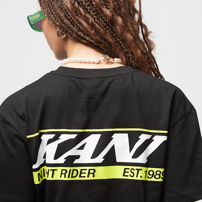 Karl Kani Small Signature Nightrider Os Tee negro 19869 4