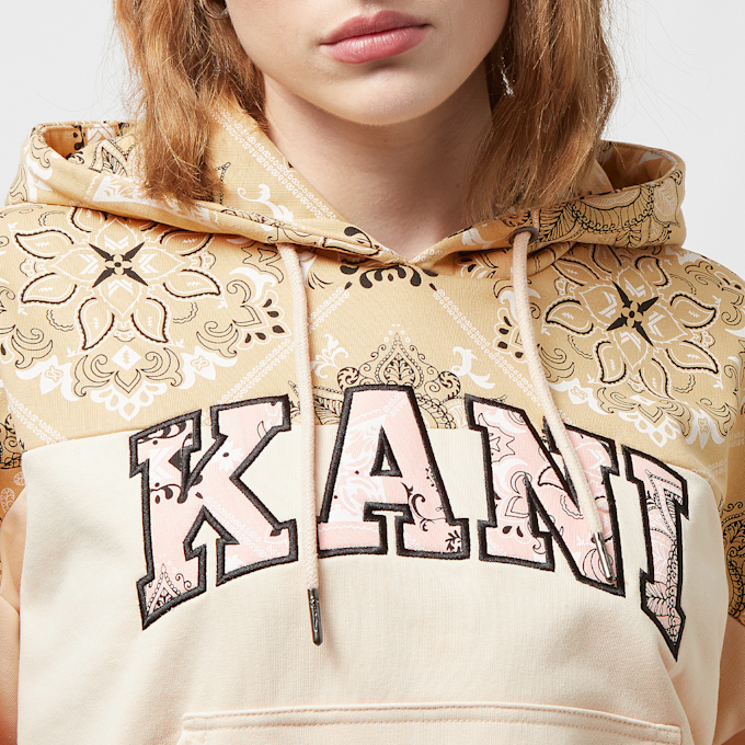 Karl Kani Serif Block Paisley Os Hoodie blanc 19870 3