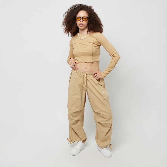 Karl Kani Small Signature Parachute Pants beige 19877 5