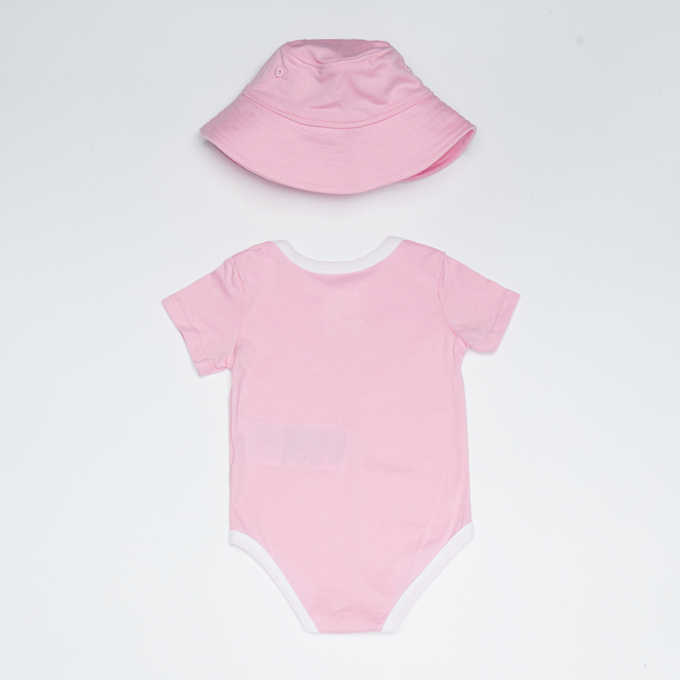 Nike Core Bucket Hat & Bodysuit Set (2 Piece) rosa 19957 2