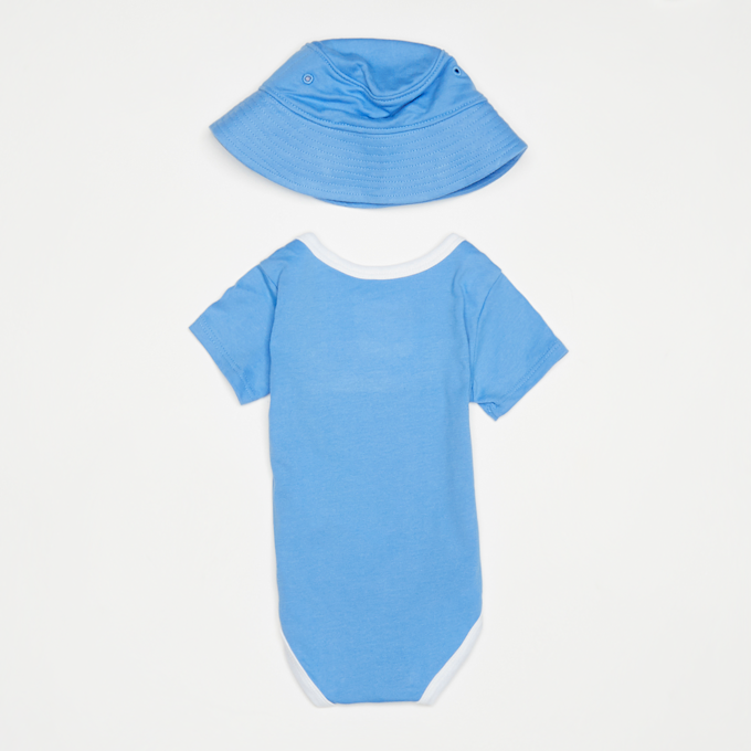 Nike Core Bucket Hat & Bodysuit Set (2 Pack) blau 19958 2