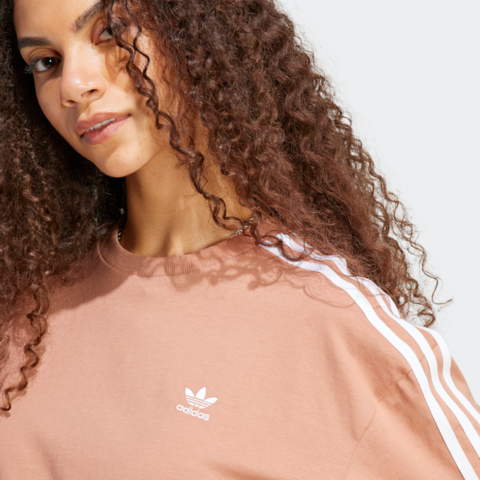 adidas Originals adicolor 3-Stripes Oversized T-Shirt rot 20073 3